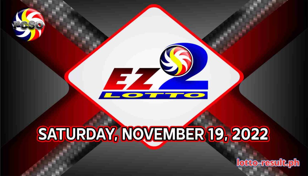 Ez Result Today Saturday November Official Pcso Lotto Result