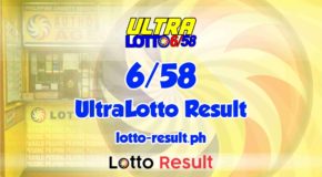 6/58 Lotto Result Today, Sunday, January 23, 2022