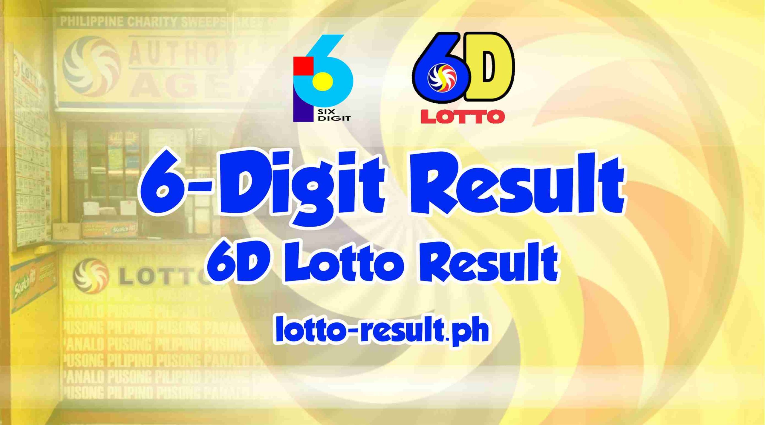 Result new win 6d PCSO Lotto