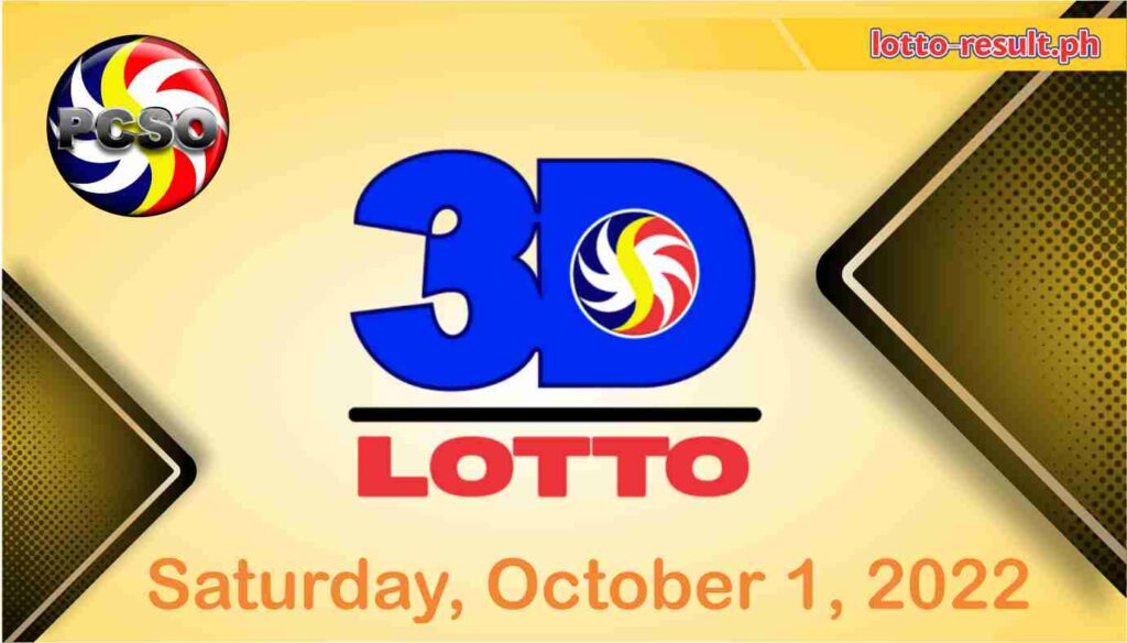 3D Lotto Result