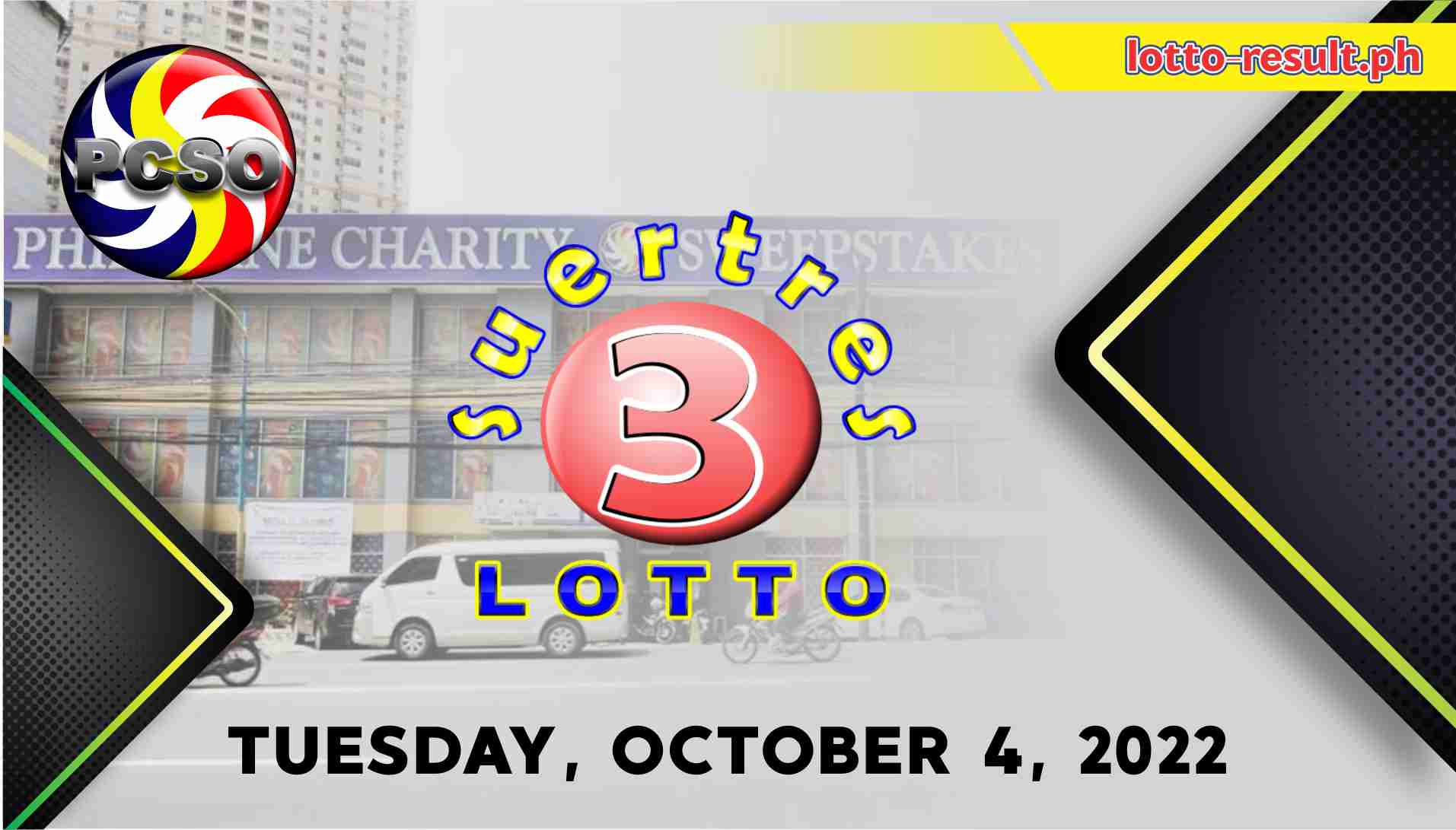 Swertres Result Today Tuesday October Official Pcso Lotto Result