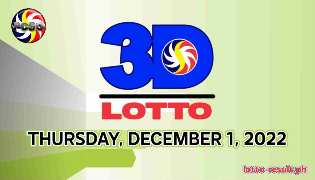 3D Lotto Result