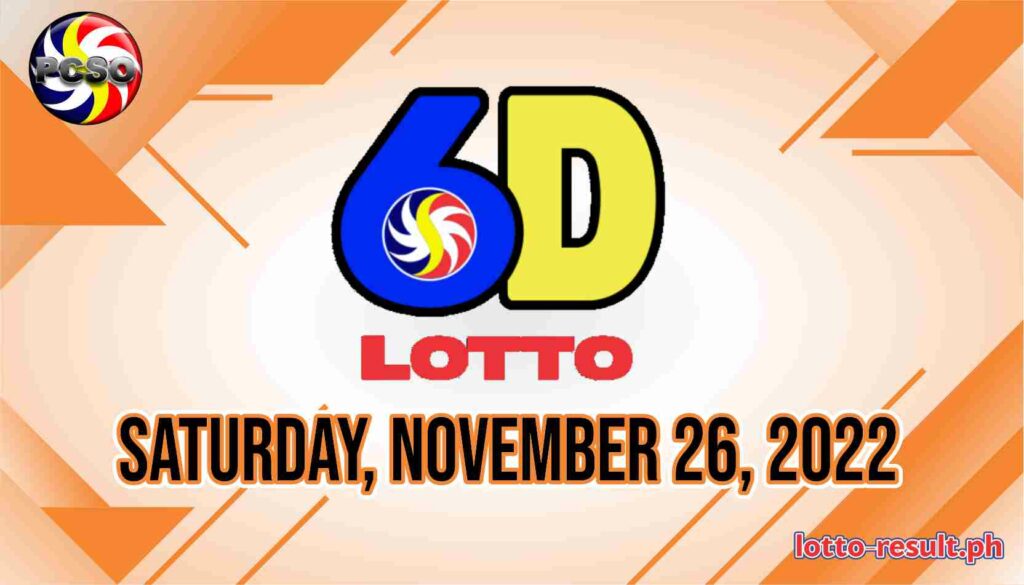 6D Lotto Result