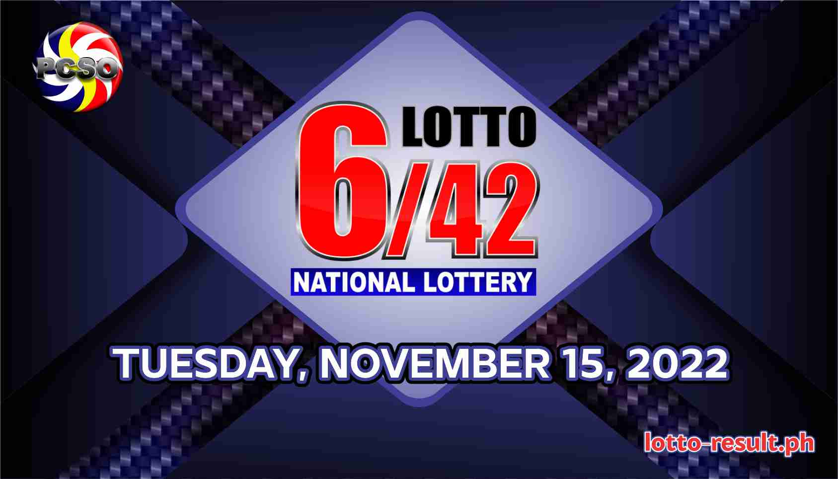 6/42 Lotto Result Today, Tuesday, November 15, 2022 Official PCSO