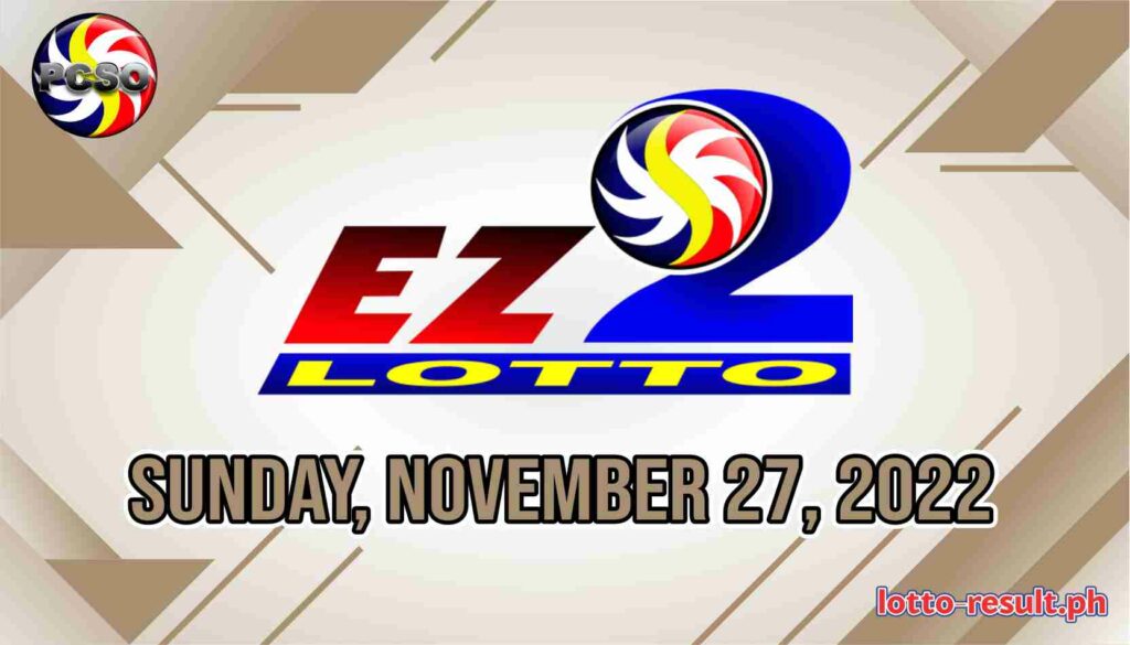 Ez2 Lotto Result