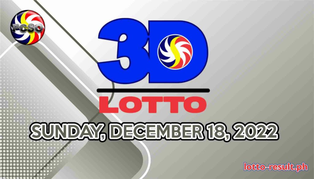 3D Lotto Result