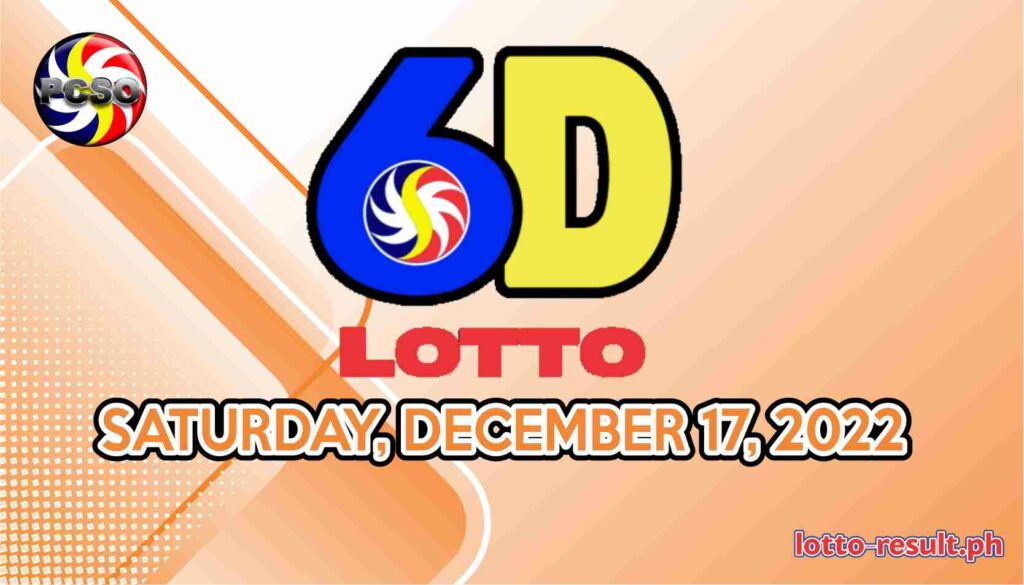 6D Lotto Result