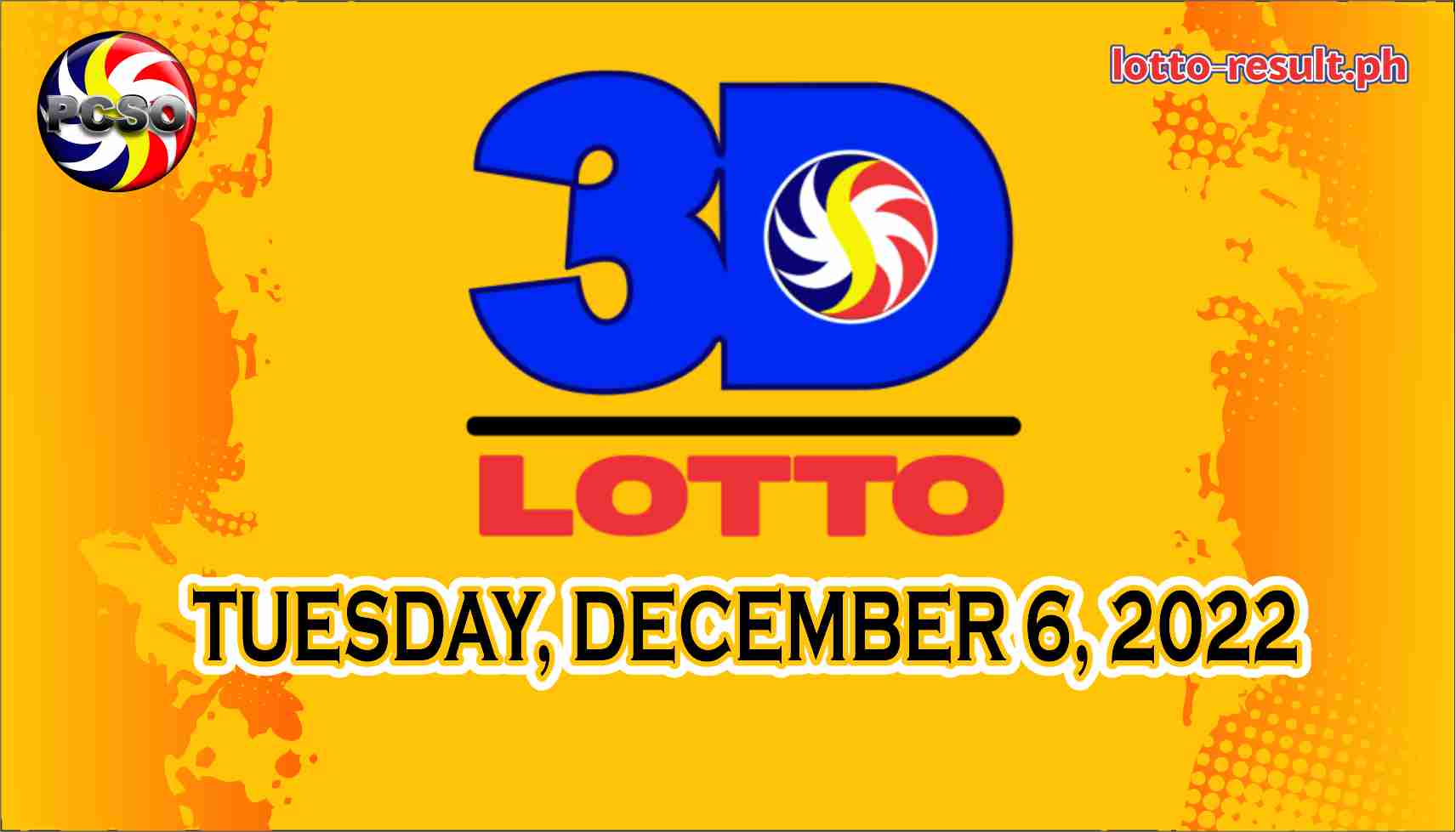 3D LOTTO RESULT Today, Tuesday, December 6, 2022 - Official PCSO Lotto ...