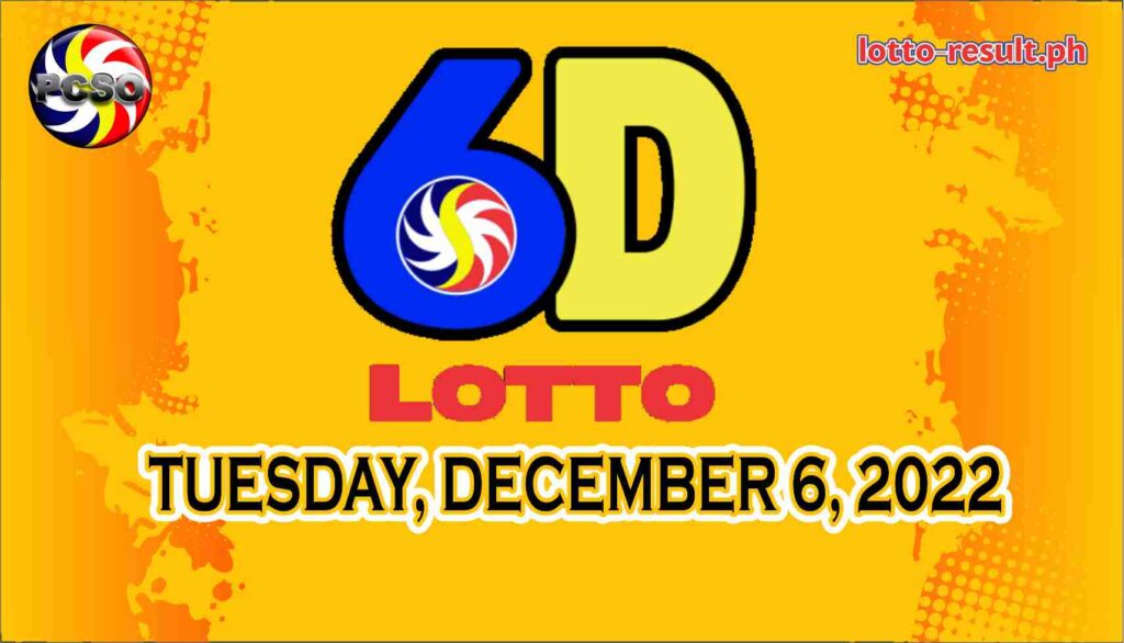 6D Lotto Result