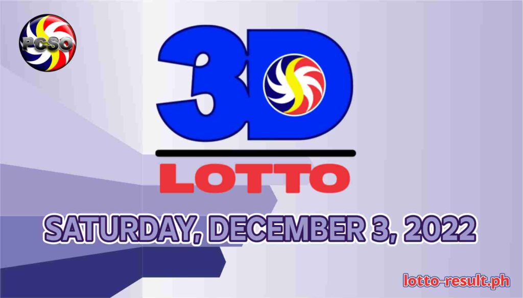 3D Lotto Result