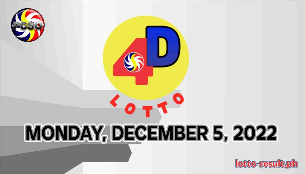 4D Lotto Result