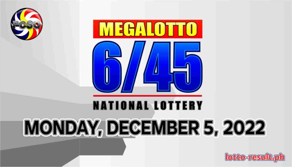 6/45 Lotto Result