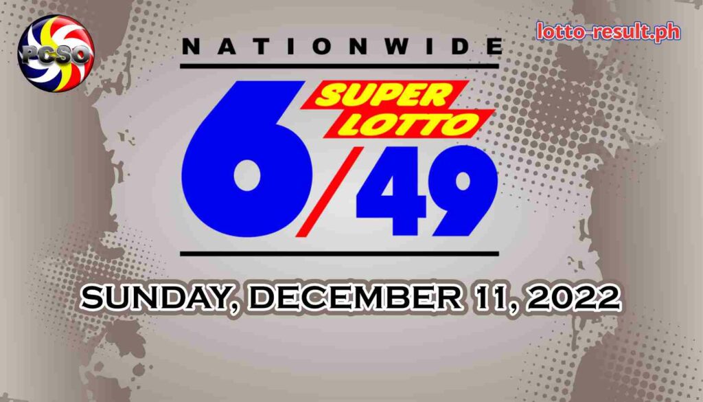 6/49 Lotto Result