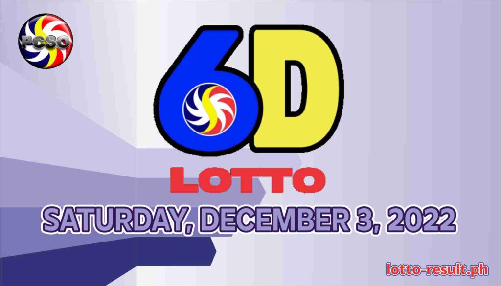 6D Lotto Result