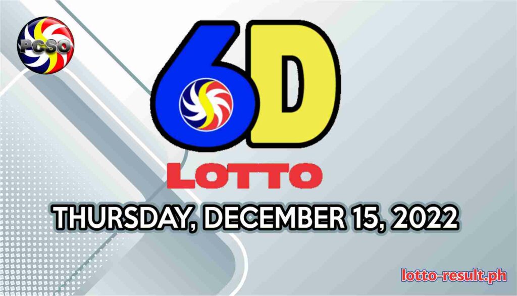 6D Lotto Result