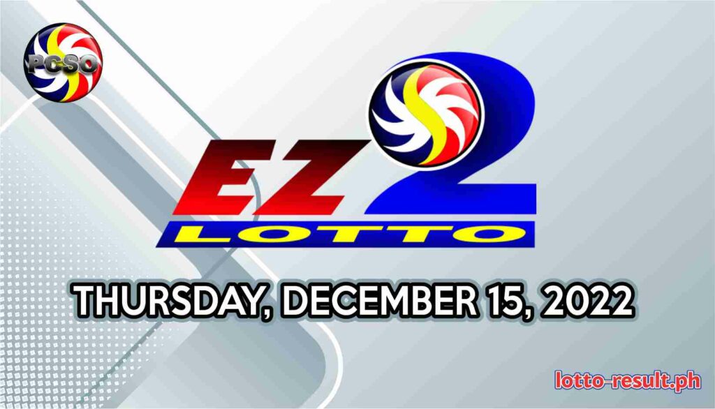 Ez2 Lotto Result